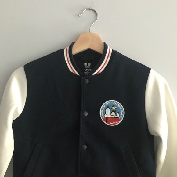 Uniqlo x Peanuts Boy’s Varsity Jacket - Picture 3 of 4